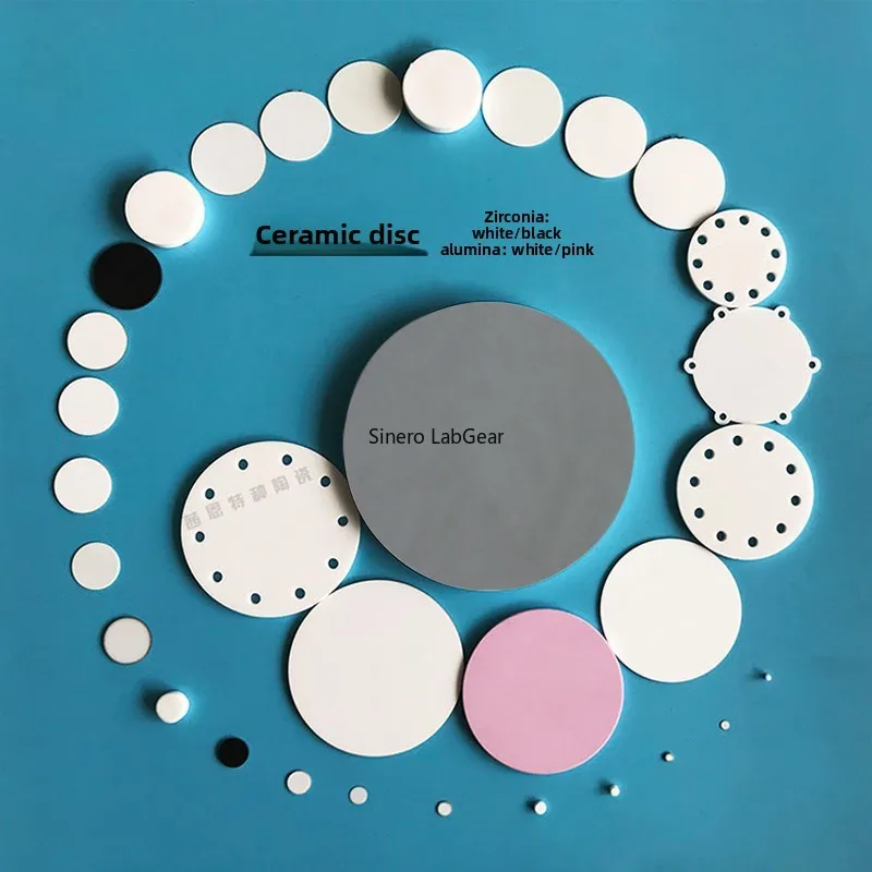 High Hardness Wear Resistant AlN Ceramic Square Round Piece Laser Cutting