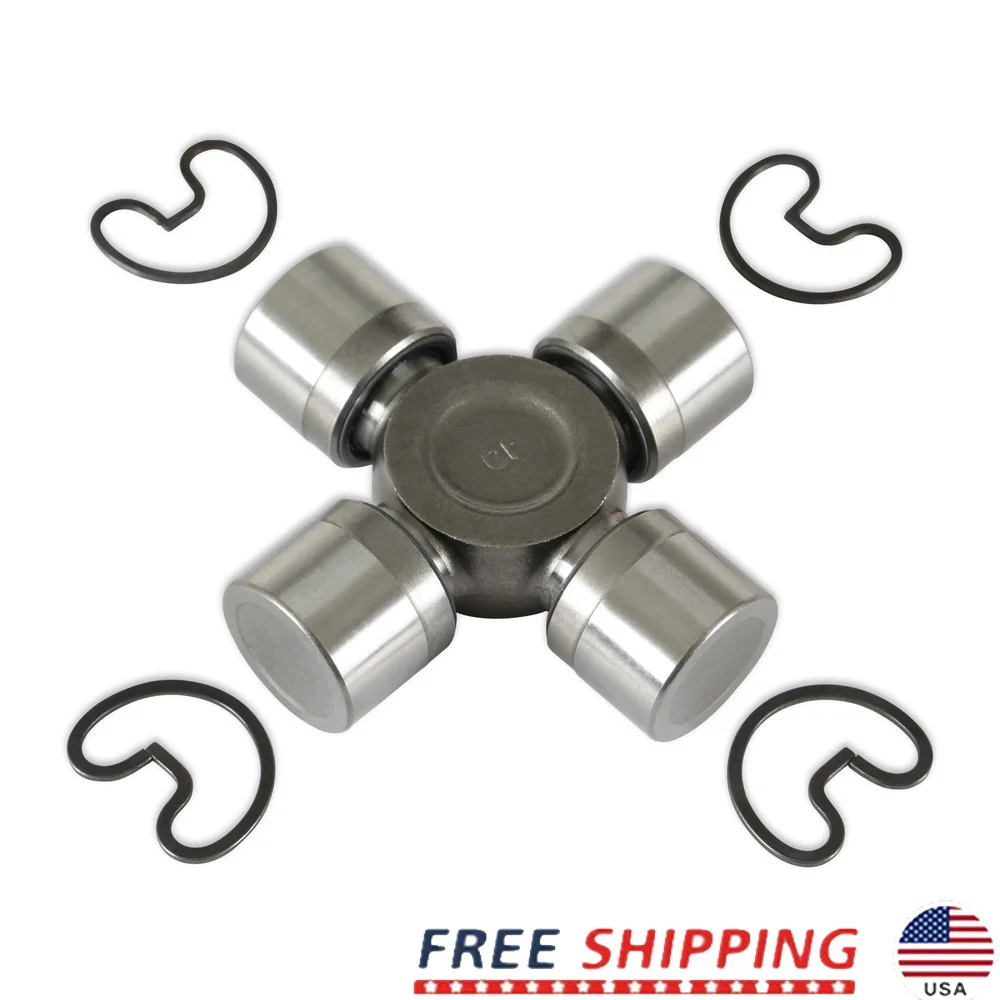 

Universal Joint 23021 Heavy Duty U-Joint Chrome Nickel Moly Alloy Cross Durable Needle Bearings Wear Resistant Forged Cross Body