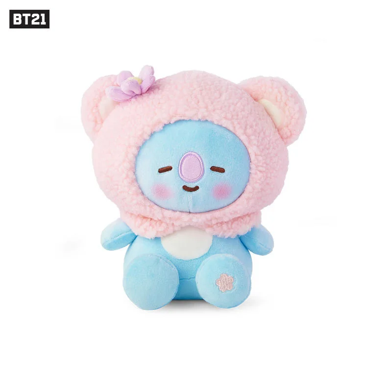 Anime dos desenhos animados bt21 cooky chimmy tata brinquedo de pelúcia y2k criativo novo bonito boneca de pelúcia quarto escritório ornamento presente para amigos