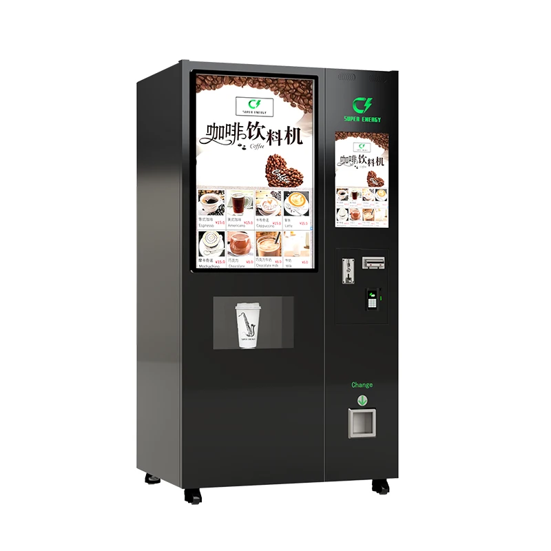 Hot Sale Coffee/Coffe/Cafe Vending Machine Professional Instant Cold And Hot Coffee Vending Machine