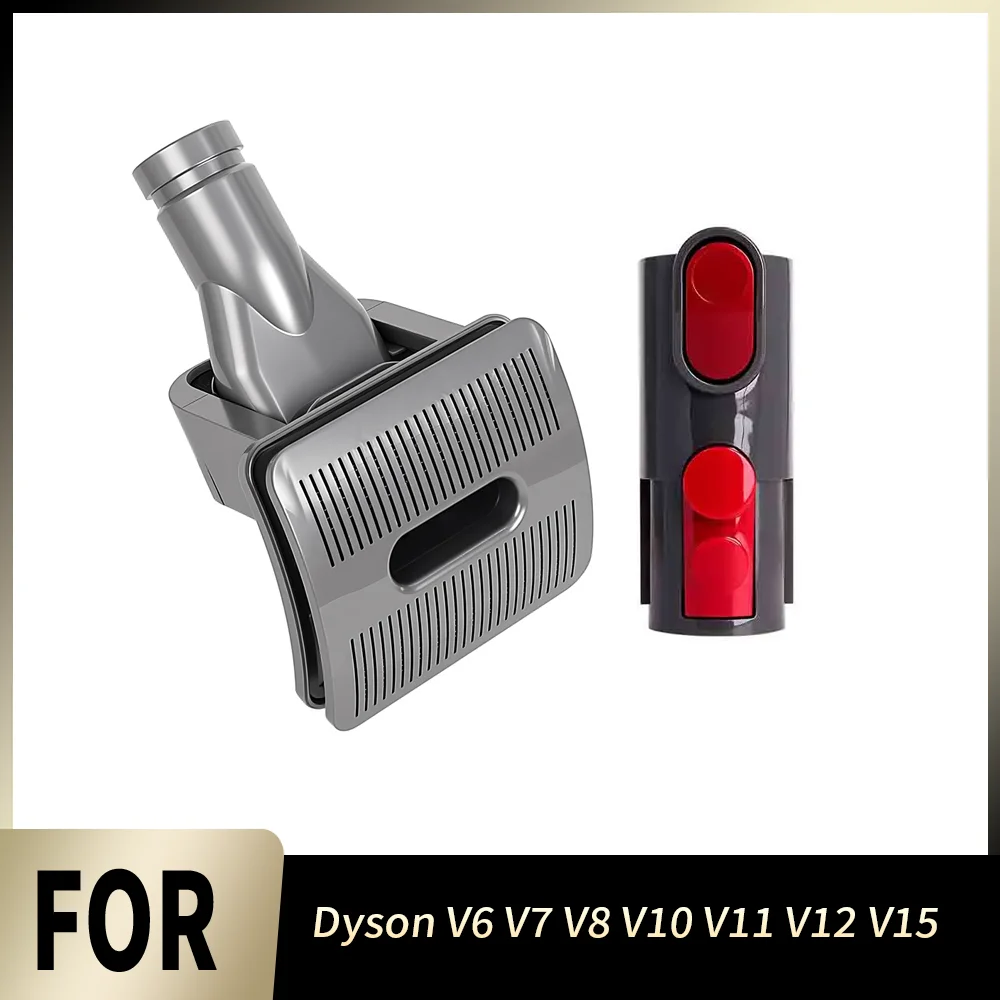Pet Grooming Hair Brush Head Kit For Dyson V6 V7 V8 V10 V11 V12 V15 Vacuum Cleaner Pet Bed Cleaning Tool Replacement Parts
