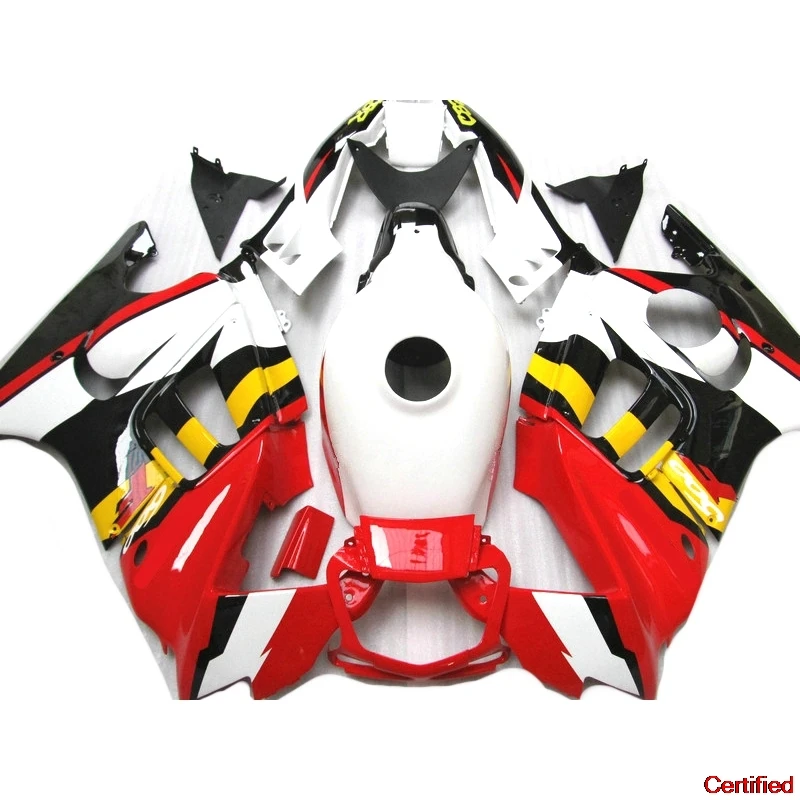 

Motorcycle Bodyworks Fairing Kits For Honda CBR600 F3 1997 1998 Red Black Plastic Fairings Set Cbr600 F3 97 98 VB11