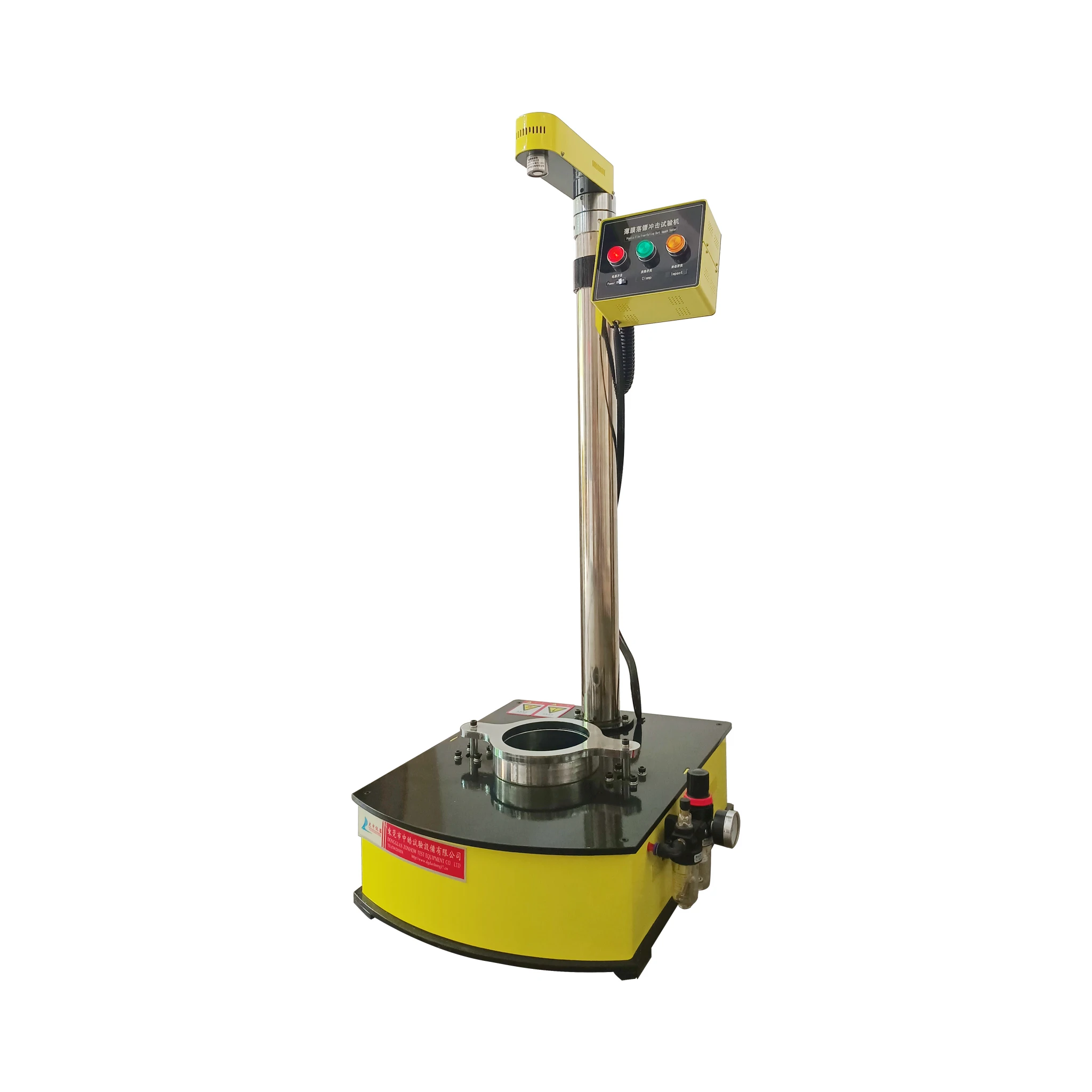 ZONHOW ASTM B1709 Falling dart impact testing machine