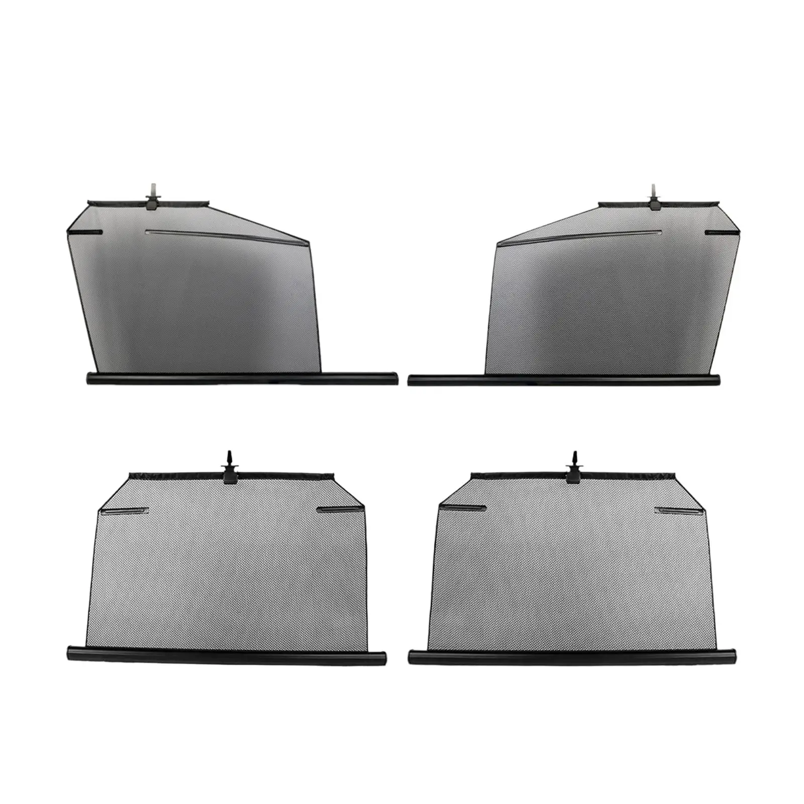Car Window Shade Universal Adjustable Multipurpose Convenient Installation Privacy Protection Sun Visor Side Window Curtain