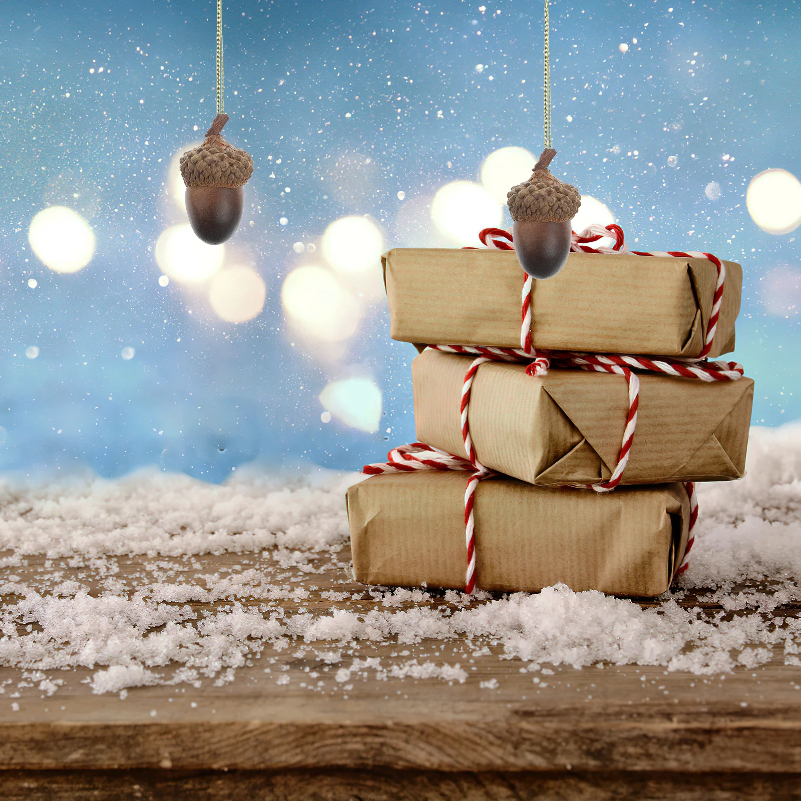 

60pcs Decorative Acorns Artificial Tiny Nuts for Home Kitchen Christmas Decor Natural Small False Acorn Ornaments Craft Supplies