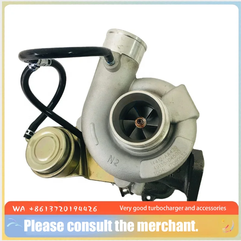 TD04L TF035 Turbocharger for Forester S with EJ20 2.0L Engine 49135-04500 14411AA551 14412AA420 14411AA5519L