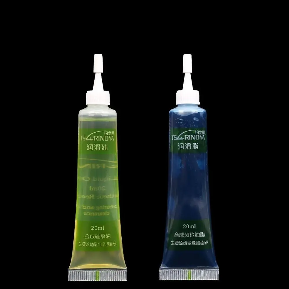 

1 set Compression Resistance Spinning Reel Grease Antioxidant Wear Resistance Fishing Bearing Lubricant Oil Low Resistance
