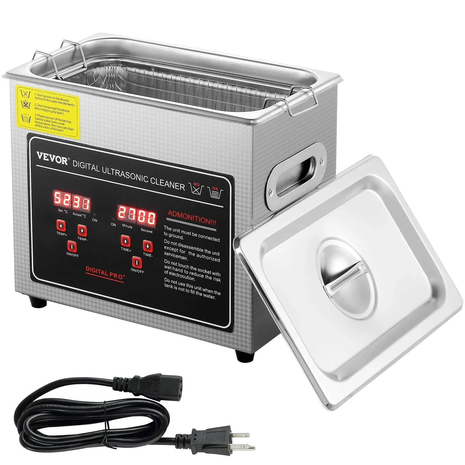 

2L 3L 6L 10L 22L 30L Ultrasonic Cleaner Stainless Steel Portable Heated Cleaning Washing Machine Ultrasound Home Appliance