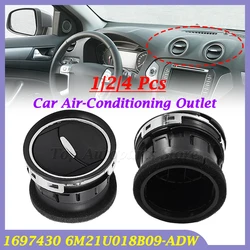 1/2/4 Pcs 6M21U018B09-ADW 1697430 Air Vent Panel Grille Cover Car Air-Conditioning Outlet For Ford Mondeo Galaxy Fiesta S-MAX