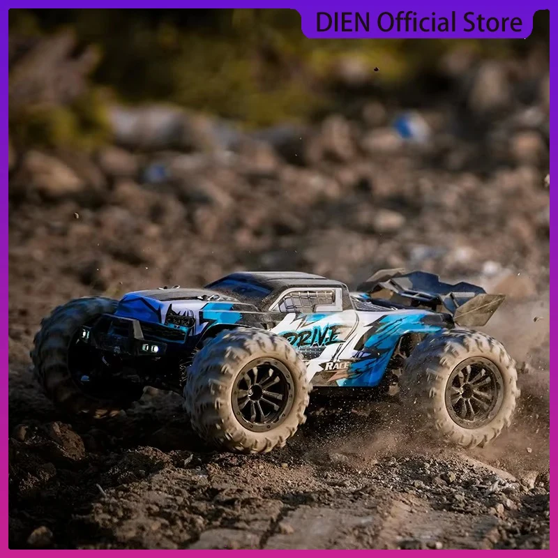 1:16 75KM/H o 50KM/H 4WD RC Auto con telecomando a LED Monster Truck Drift ad alta velocità per bambini Vs Wltoys 144001   Giocattoli