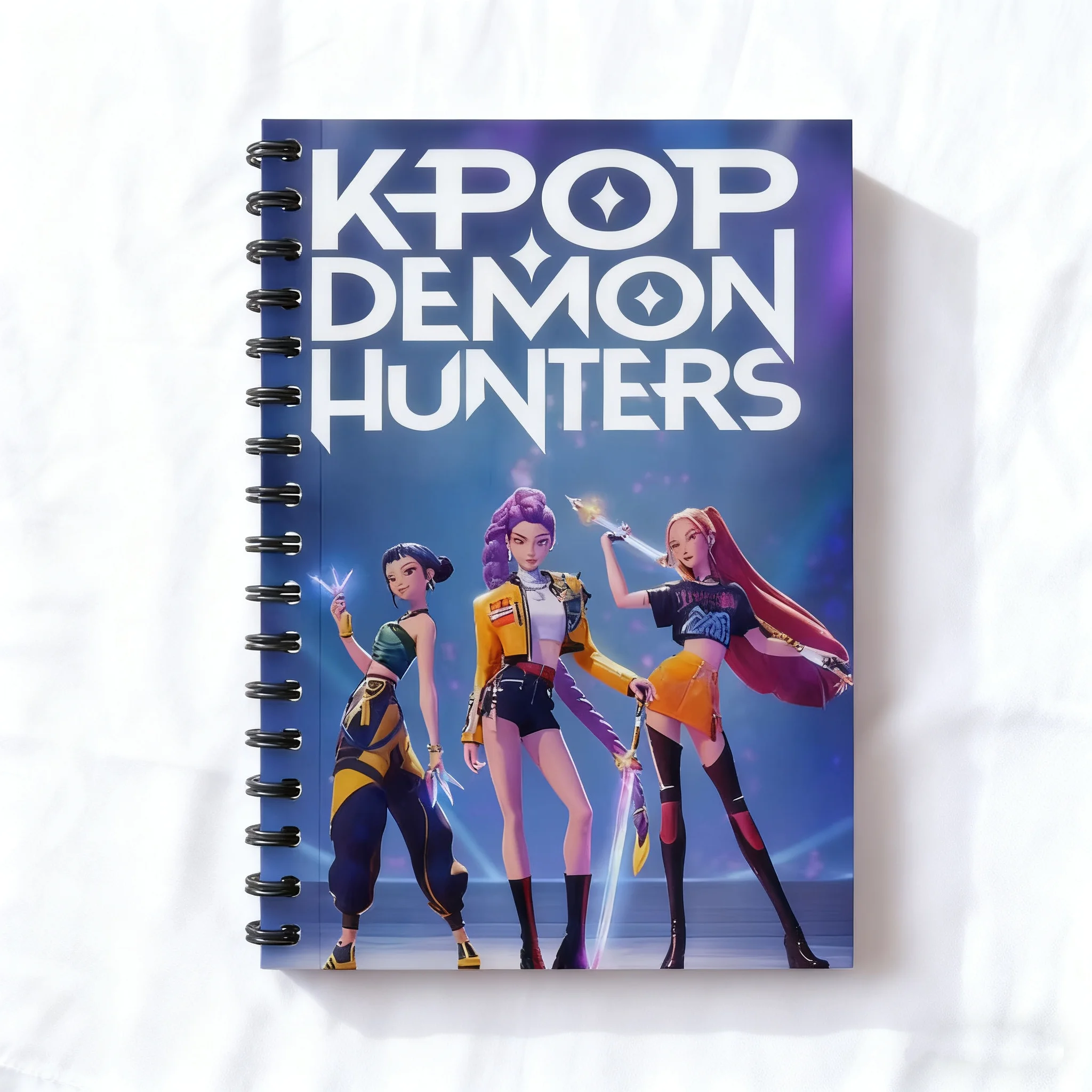 دفاتر الملاحظات KPop DemonHunters والفرشاة شخصية أنمي مطبوعة للطلاب لوازم القرطاسية المدرسية هدايا الأطفال