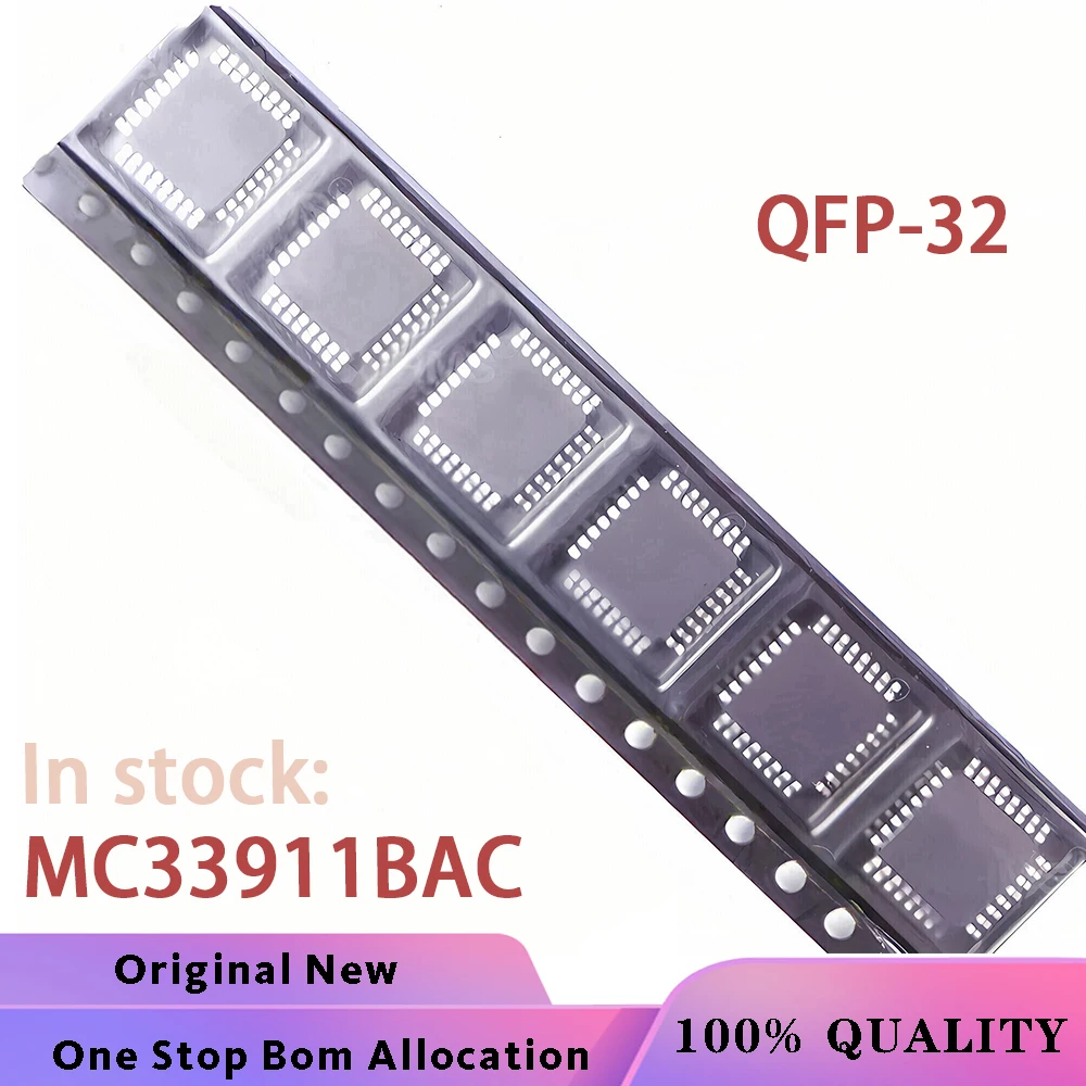 (5-10PCS) MC33911BAC SC33911BAC QFP-32 Chipset