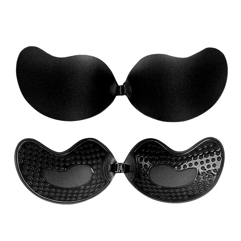 Invisible Strapless Adhesive Stick Bra Breast Tape Push Up Bras Women Lingerie Seamless Silicone Nipple Covers Bralette Pasties image 5