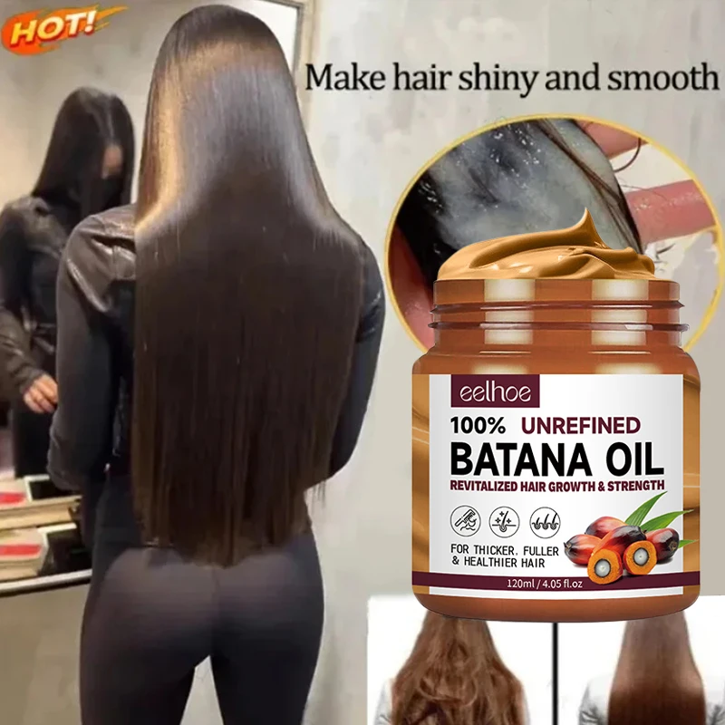 Batana Oil Hair Treatment Conditioner Nourishing Moisturizing Repairing Strengthen Roots Smoothing Hair Mask Hair Care For Women