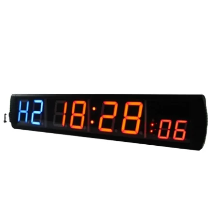 High Quality Gym Fitness Accessories Waterproof Led Gym Workout Clock Timer