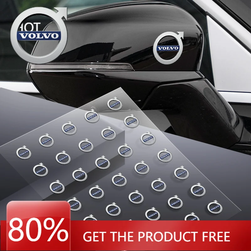 

Эмблемы 2026 Новые для Volvo 1/2/5/10 шт. Автомобильные наклейки эмблемы авто декоративные наклейки для Volvo C40 V60 V40 XC90 S60 C30 XC60 V50 V70 S90