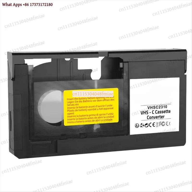 ko3 VHS-C Cassette Converter for JVC RCA Panasonic VHS to VHSC SVHS-C Cassette Adapter