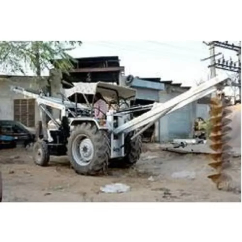 Hydraulic auger drilling machine with a depth of up to 15 to 30 meters Tractor mounted drilling machine for sale