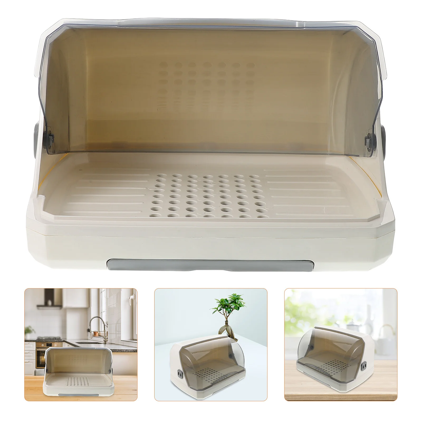 

Baby Bottle Drying Rack Large Capacity Space Saving Lid Cover Countertop Organizer Cup Storage Drain Rack Bottle Holder