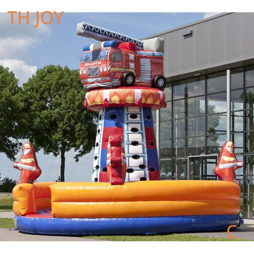 Team Building Game commerical Inflatable Rock Climbing Wall Sports Games mountain Wall safe for kids and adults