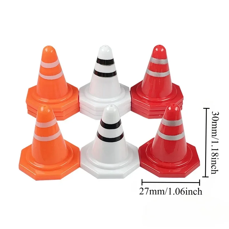 30 pièces RC dérive voiture jouet accessoires MINI piste course obstacle piste route barrières autoroute épissage stéréo barrage routier scène outil