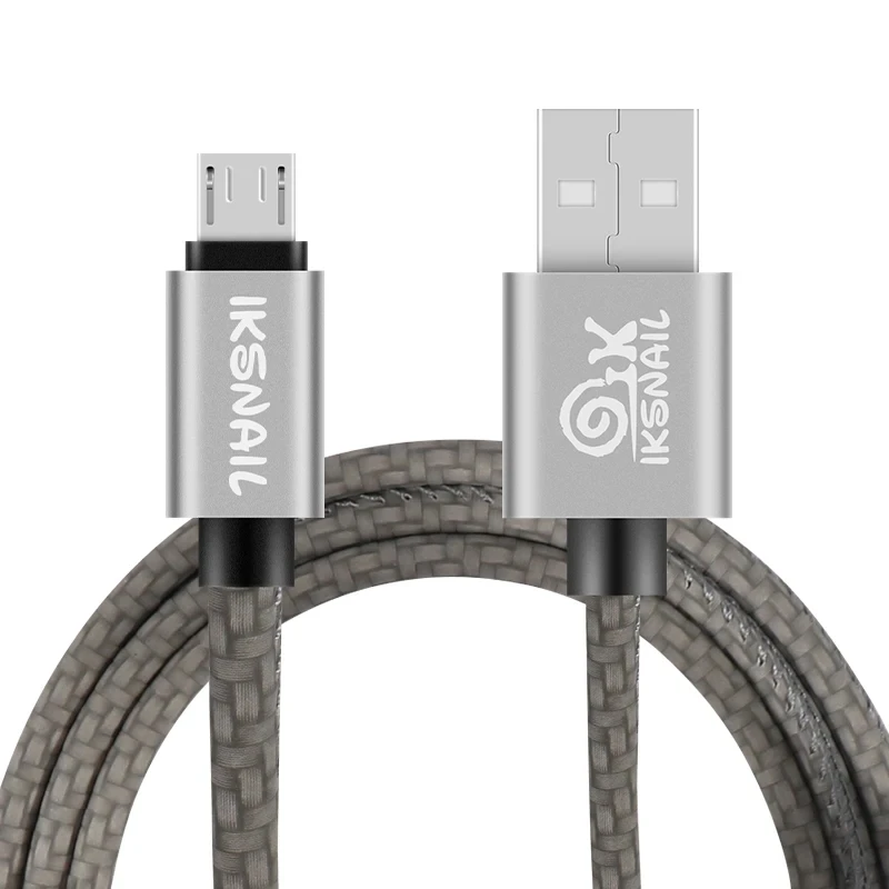 IKSNAIL Micro USB Cable Fast Charging Wire Mobile Phone Micro USB Cable For Xiaomi redmi Samsung Andriod USB Charge Data Cables