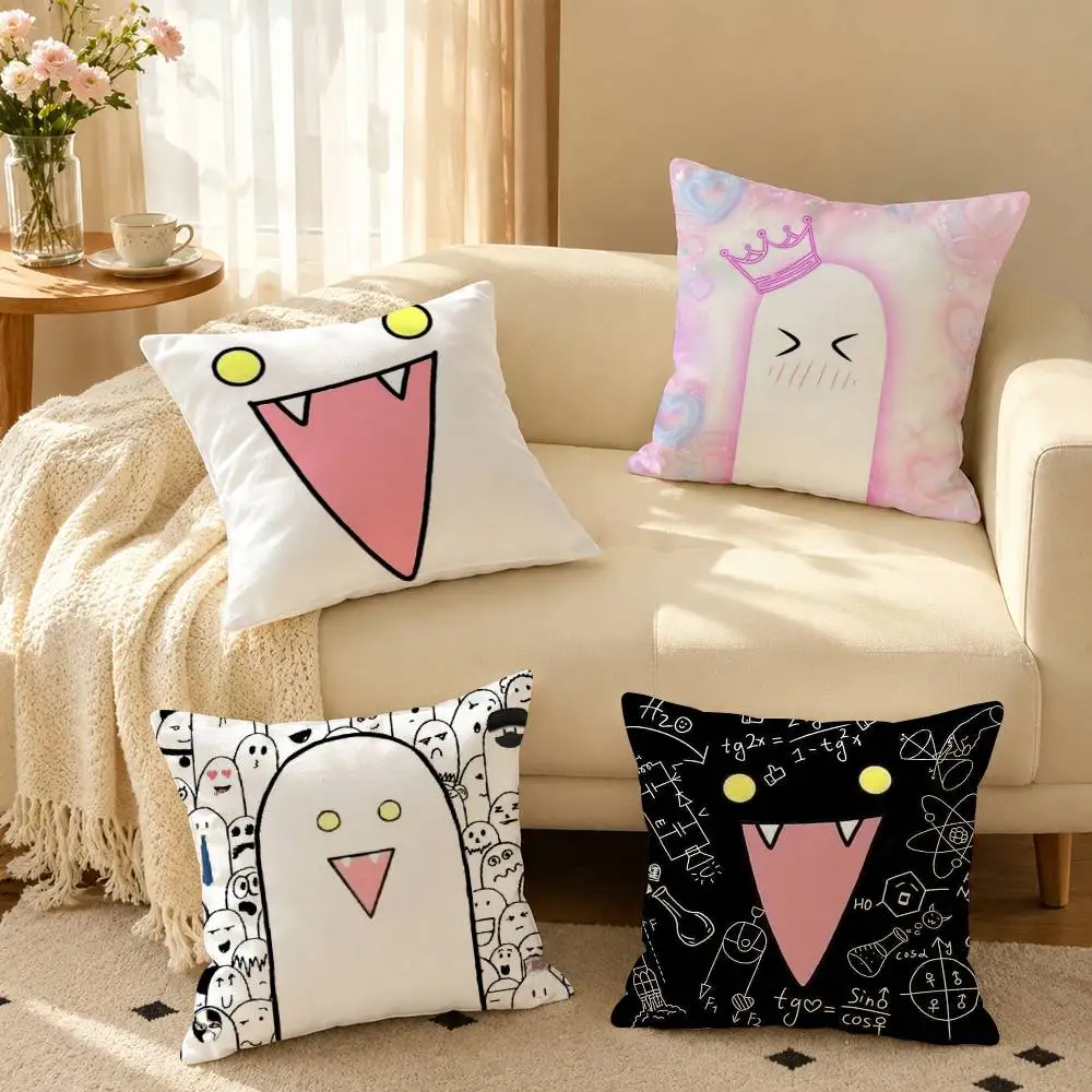 L-Lightsaber BL  Pillow Case Square Double-Sided Sofa Cushion Cover Bedroom Bedside Pillow