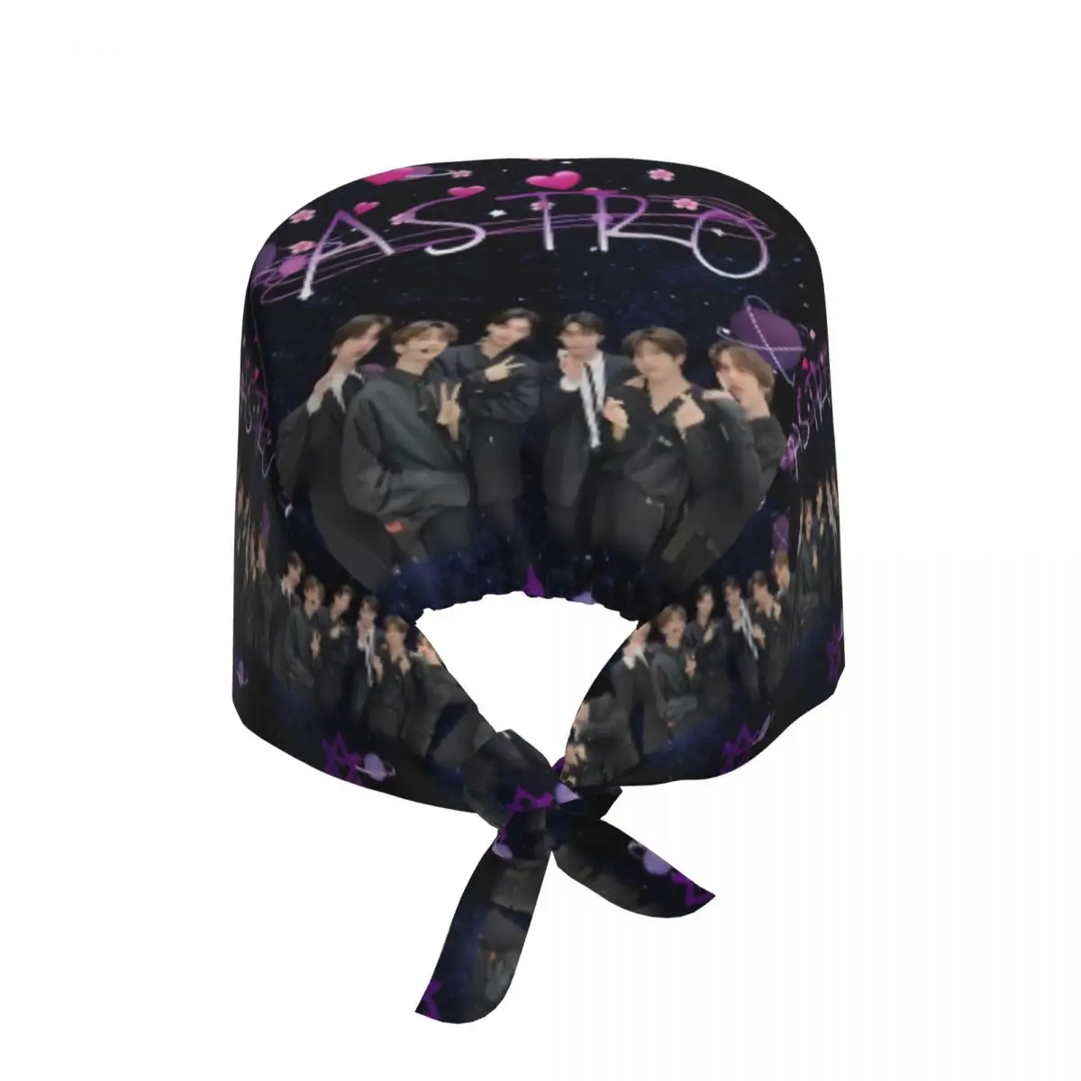 Kpop Astros MJ Jinjin Cha Eun Woo Yoon San Ha Rocky Working Hat Scrub Caps Scrub Nursing Doctor Surgeon Cap for Dentist