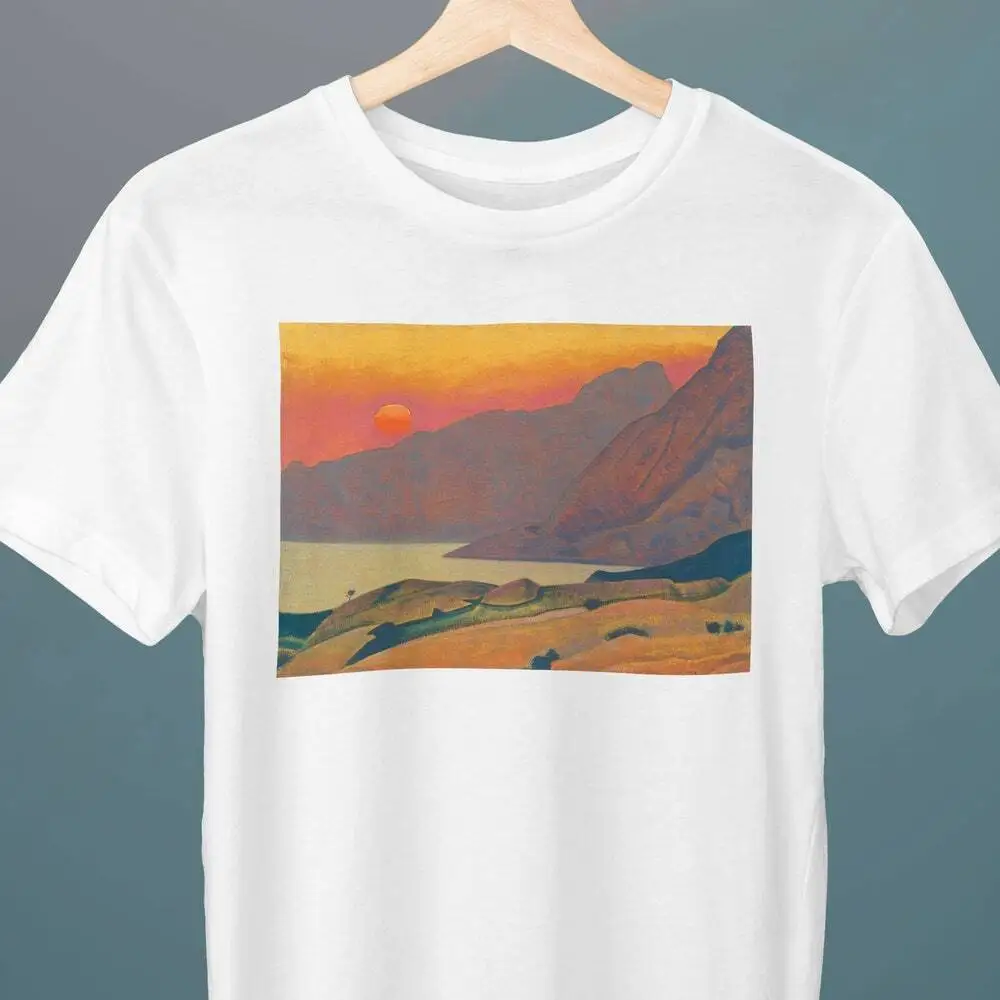 

Monhegan, Nicholas Roerich Painting, Fine Art, Sunset T-Shirt