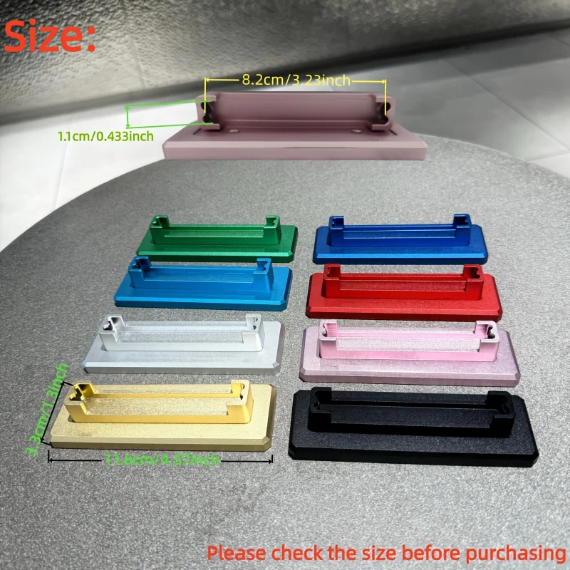 Etui na karty kolekcjonerskie PSA/CGC 35PT ze stopu aluminium / Metalowy stojak / Zestaw kombo Magnetyczny, odporny na zarysowania ochraniacz ekspozycyjny