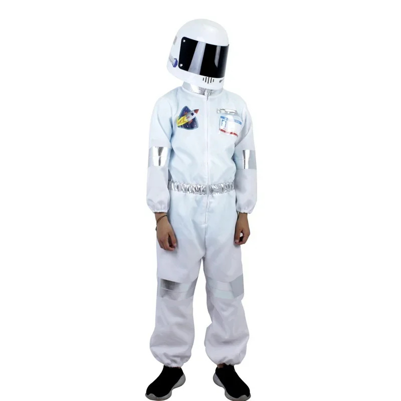 Kids Space Helmet Astronaut Costume Spaceman Cosplay Accessory Carnival Party Halloween PA7346