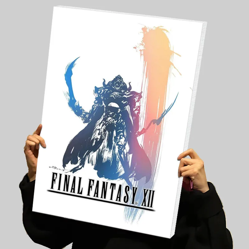 Final Fantasy XII Prints Poster Custom Canvas Painting Wall Art Room Decorations Interior Decoration Modern Abstract Canvases
