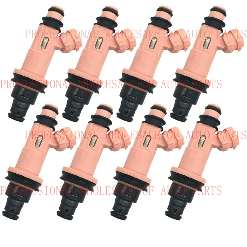 V+ V+ 8Pcs Fuel Injector 23250-50030 Fits for Toyota Lexus LS430 LS400 SC430 GS430