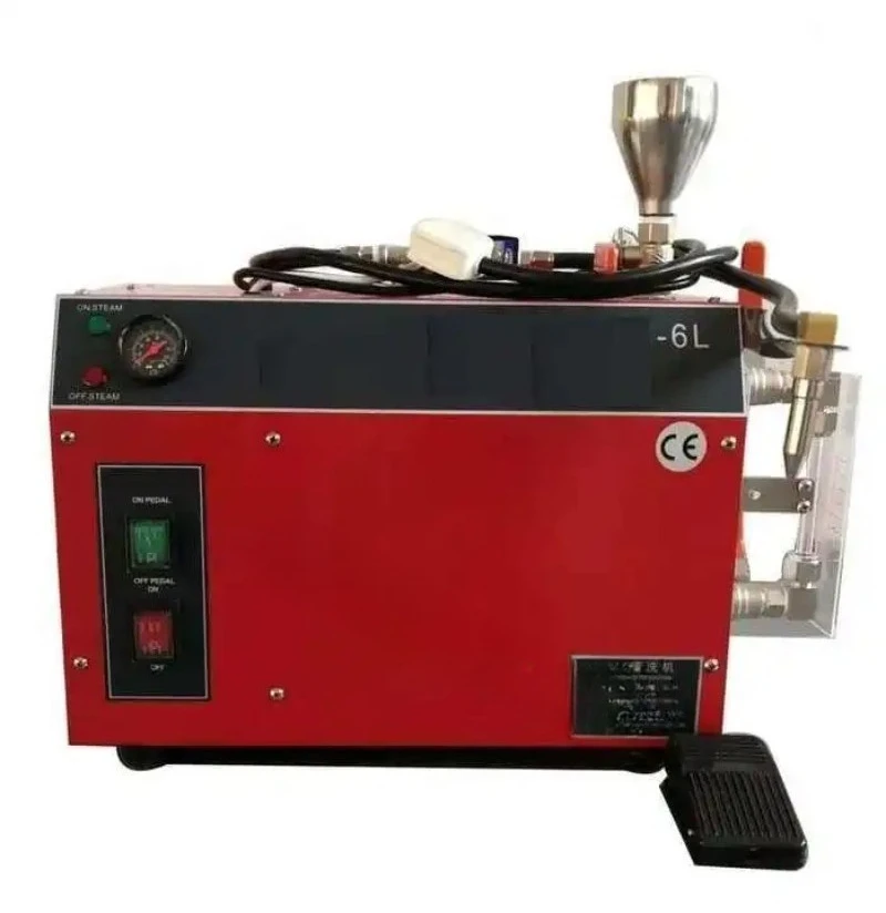 6/12L Jewelry Steam Cleaner Machine for Goldsmith Tools Professional Jewelry Cleaning Equipment Jewelry Steamer Cleaning Machine