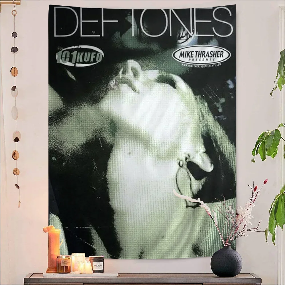 Хип-хоп певица звезда Deftones висит богемный гобелен богемные настенные гобелены Мандала каваи декор комнаты