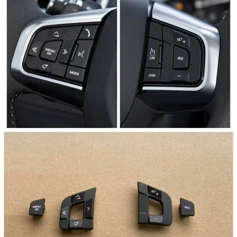 For Land Rover Discovery Sport Jaguar XE XF Steering Wheel Multi-function Button Steering Wheel Switch Button Cover