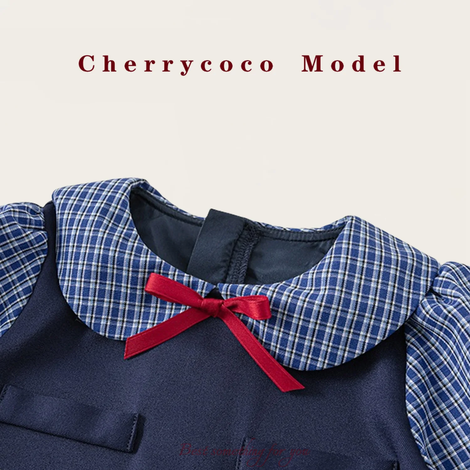 Girls' Dress Spring and Autumn Children's Dress 2025 New Doll Dress Looks Good Little Girls' Autumn