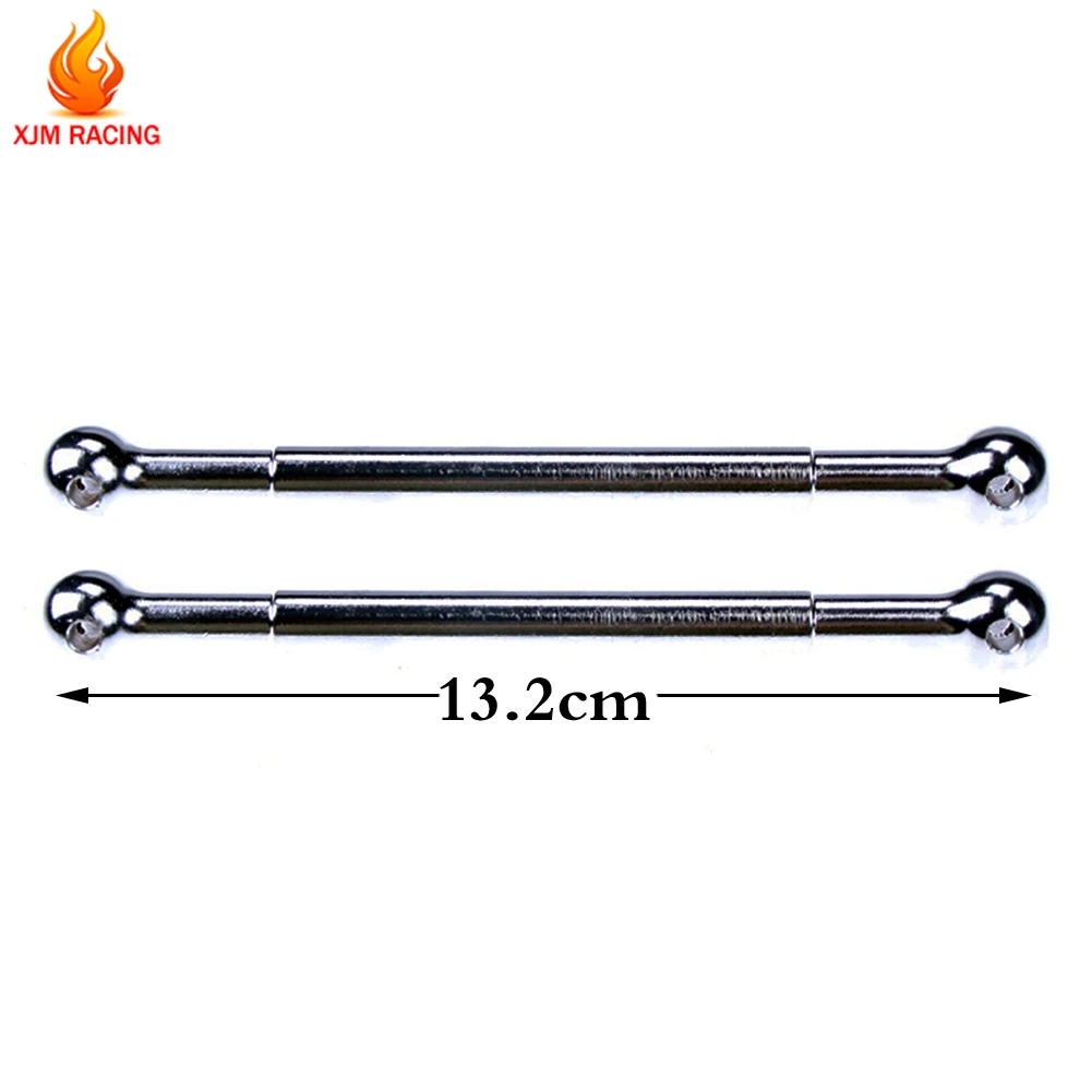 Metalowa kość dla psa 9 mm Oś 2szt do 1/5 Hpi Rofun Baha Rovan Kingmotor Baja 5b 5t 5sc Części do samochodów wyścigowych Rc
