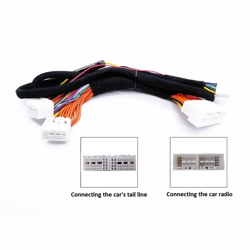 Car Radio DSP Amplifier Audio Specia Wiring Harness AMP Power Cable Fit For Tucson Hyundai after 2016 Kia Sorento 2023