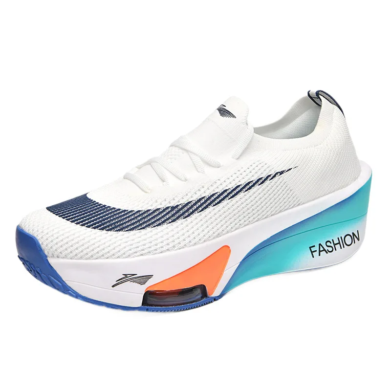 2025 أحذية الجري لوحة الكربون سباق جديد للرجال أحذية ماراثون كاملة النخيل الطريق المهنية