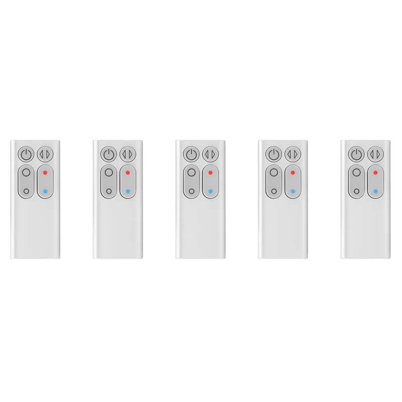 5X بديل AM04 AM05 جهاز التحكم عن بعد لنماذج سخان مروحة دايسون AM04 AM05 جهاز التحكم عن بعد (فضي)-ABPX