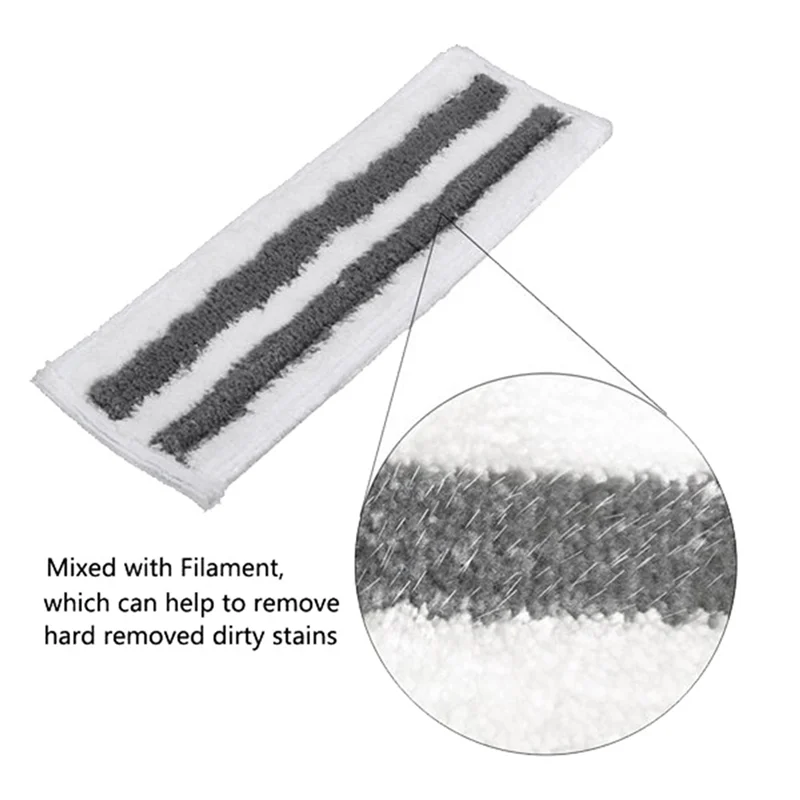 مجموعة قماش أرضية من الألياف الدقيقة LITE-8 مجموعة قماش أرضية صنفرة لفوهة أرضية Karcher Easyfix Sc2 Sc3 Sc4 Sc5