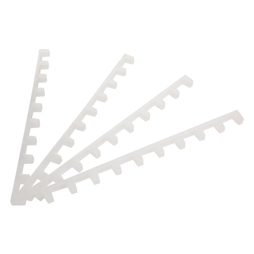5/50Pcs Beehive Box Groove Plastic Beehive Frame Clips Waterproof And Anti-shake White Beehive Box Groove Beekeeping Accessories