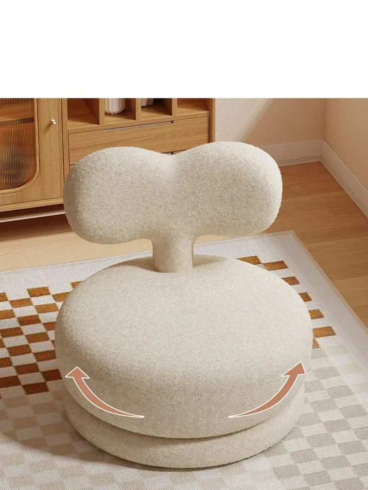 Portable Solid Wood Baby Sofa Chair Kids Reading Stool with Modern Backrest Design - Comfortable Base for Children