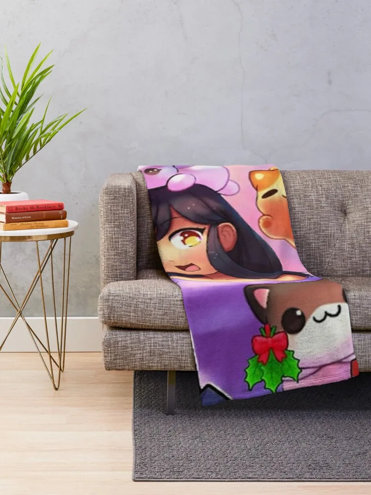 Aphmau Art Poster classic poster Throw Blanket Bed Fashionable Single Blankets