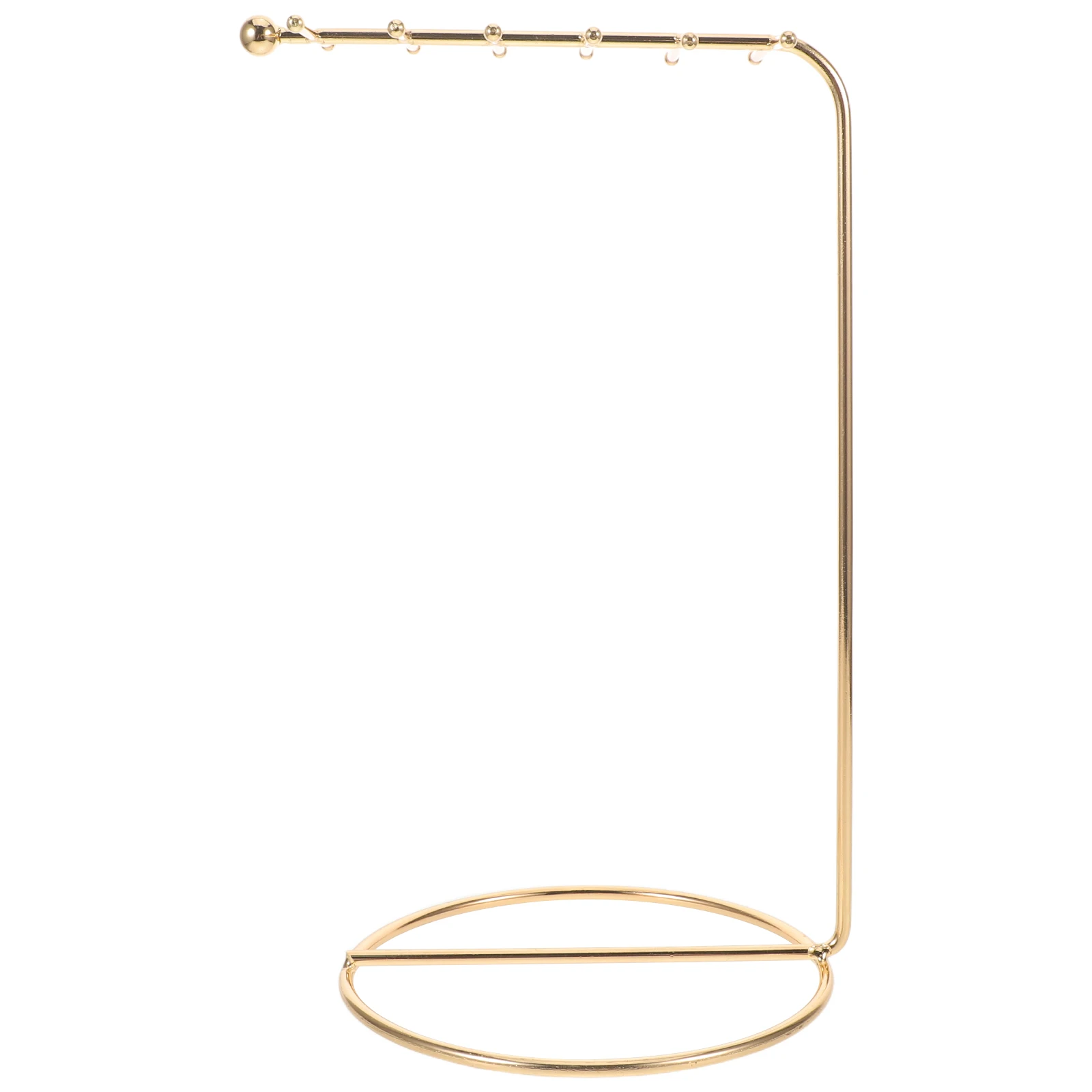 

Jewelry Rack Earrings Display Stand Hanging Pendant Storage Organizer Necklace Holder Iron for