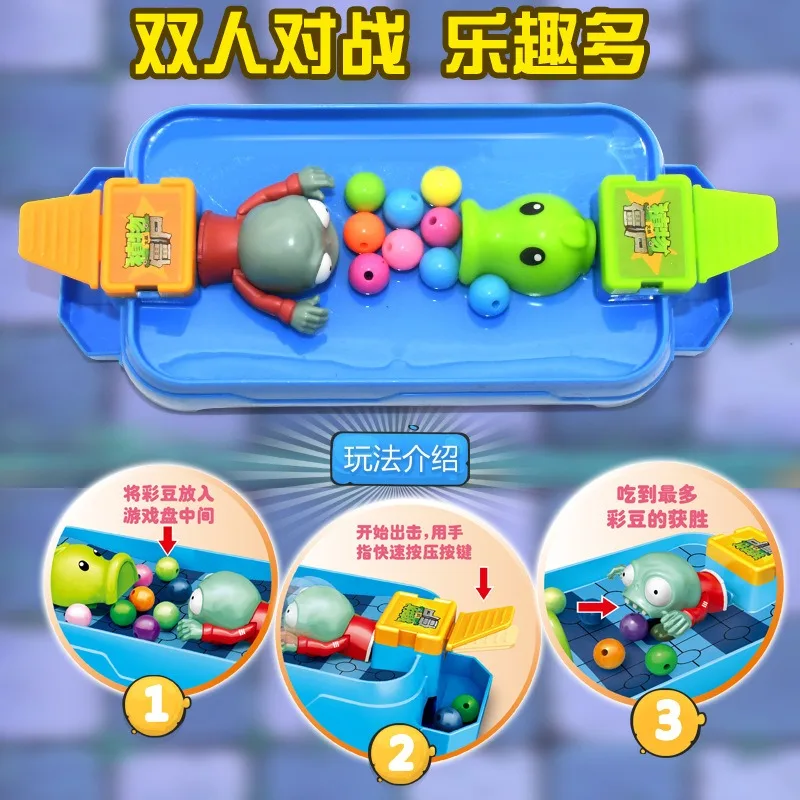 

Новая серия соревновательных битв Plants Vs Zombies: интерактивные игровые фигурки персонажей Pac-Man Battle Board Zombie Game для мальчиков