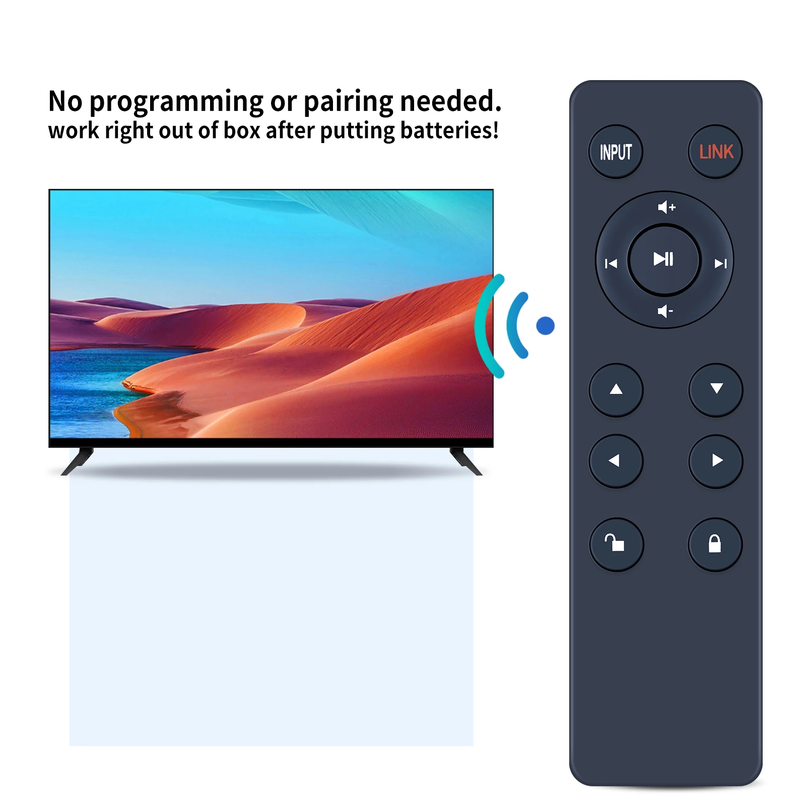 Remote Control pengganti baru untuk Speaker Bluetooth portabel Aiwa Exos-9