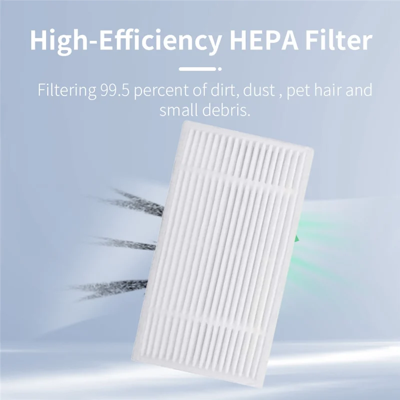 

AT02-For Tapo RV30 Max /RV30 Max Plus /RV20 Max /RV20 Max Plus Robot Vacuum Cleaner Parts Replacement Parts Filters
