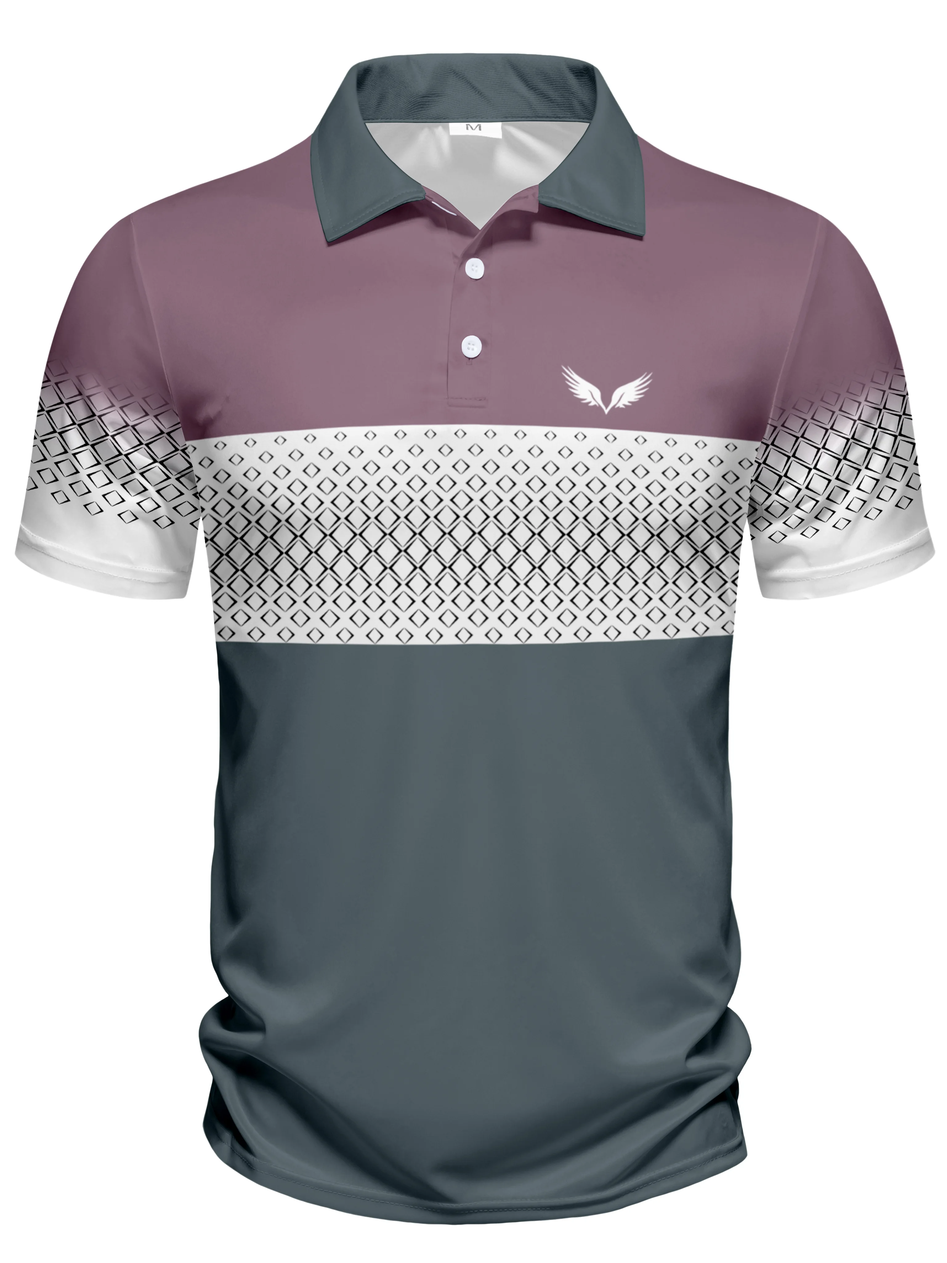 Summer Men's Short-Sleeved Polo Casual Outdoor Outing Sports Party Polo Fashionable New Fabric Comfortable